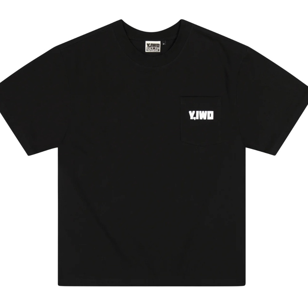 Brand New Never Worn Y,IWO Medium M Short Sleeve Shirt T-Shirt YEAH I WORKOUT